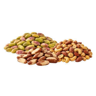 Pistachios, peanuts and mixed nuts